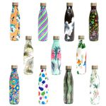 500ml Stainless Steel Water Bottle Vacuum Insulated Metal Sport Gym Drinks Flask