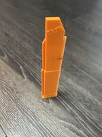 ORANGE 1911 Safety Flag Rimfire 22lr Clear / Safe Gsg  magazine / empty chamber