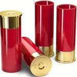 Set of 4 shot glasses - 12 gauge shotgun cartridge glasses
