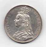 1890 Crown, Victoria Jubilee head