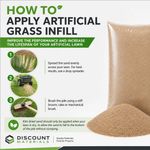 Artificial Grass Kiln Dried Silica Sand Infill Large Bags 25kg