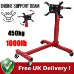 Engine Stand Gearbox Mount Support 450kg Heavy Duty Swivel Transmission Foldable