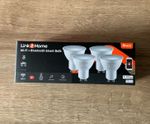 Link2Home Pro GU10 Wi‑Fi + Bluetooth Smart LED Spot Bulbs Dimmable 4 Pack 4.8W