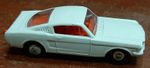 Vintage Matchbox Lesney #8 White Ford Mustang Fastback loose, very nice shape