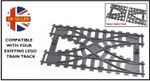 Double Switch - LEGO Tram Train Compatible Rails | Switch Track