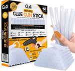  Hot Glue Sticks 50 Pack | 7mm x 100mm | Glue Sticks for Glue Gun | Strong Bond 