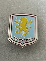 Smart & Rare Aston Villa Supporter Enamel Badge - Wear Proud - Up The Villa!