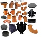 110mm Underground Drainage Pipe & Fittings Bends Traps Chambers Gullies