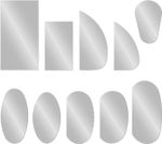 10Pcs Ceramic Repairing Stainless Steel Scraper Oil Sludge Scraper Clay Sculptin