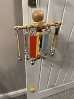 Wooden Carasoul Sensory Toy In Good Used Condition No Box