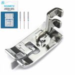 255L Low Shank Overcast Presser Foot, Singer, Brother, Janome, Elna ++ & Needles