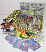 1998 BBC Robot Wars Minibots Arena bundle with robots near complete used cards