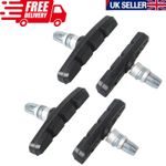 2 Pairs V Brake Blocks Cycle Bike Bicycle MTB Blocks Pads Shoes Mountain 70mm