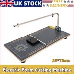 Electric Foam Cutting Machine Hot Wire Styrofoam Cutter 38*78cm Table Work Tool