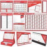 2026 Wall Calendar Large Month to View Planner, Easy View Slim Calendar Office