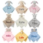 Personalised Baby Comforter Boy Girl Blanket Elephant  Unicorn Baby Gift Blankie