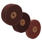 6" Fine / Medium / Coarse Abrasive Scotch Mop Rust Paint Removal Polishing