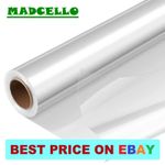 Cellophane Wrap Roll Clear See Through Wrapping Gift Birthday Hamper Basket Wrap