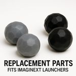 2x Imaginext Cannonball/Boulder Replacement Parts Strong Plastic Fits Launchers