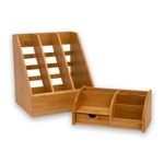 OSCO Two Piece Office Set - Bamboo (BAM-SET01)