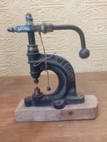 Antique French "Daude" Nº 6 Cast Iron Eyelet Press Paris