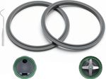 2Pcs Gaskets Replacement Rubber Seal Ring for Nutribullet Blender 600W 900W