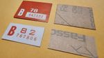 The Dukes of Hazzard - Original TV Prop - 1978 & 1982 License Plate Sticker/Tabs