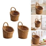 Wall Hanging Baskets with Handle Multipurpose for Vegetables