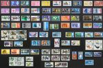 GB COMMEMORATIVE STAMPS 1962-1967  PHOSPHOR SETS - MINT AND USED