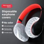 100Pcs Disposable Nonwoven Headphone Covers Breathable Germproof Odorless