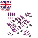 For MJX Hyper Go 1/14 14209 14210 RC Metal Car Parts Upgrade Kit Replacement -UK