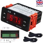 ETC-974 Digital Temperature Controller Refrigerator Thermostat Regulator UK