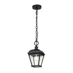 Elstead Lighting Bayview Outdoor Pendant Light Black IP44 BAYVIEW-8M-BK