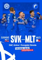 SLOVAKIA v MALTA 1 June 2026 Friendly pre WC-2026 OFFICIAL 28 pages A4
