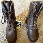 HAIX GORE-TEX Waterproof Brown Leather Lace-Up Hiking Boots Lug Sole UK 11