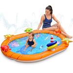 Splosh Sealife Toddler Splash Pad / Pool With Sprayer - Baby Paddling Pool