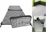 Paradise Luxury Awning Carpet Moroccan Style Ground Sheet Matting Caravan