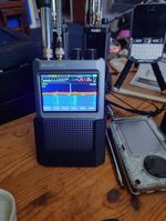 Black Malahit DSP2 Mount SDR Receiver Desktop Mounting Point Stand Malachite