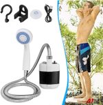 Portable Camping Shower USB Rechargeable Electric Shower Pump For Garden Outdoor