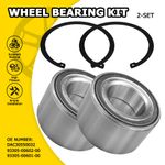 Front Rear Hub Wheel Bearing Kit For Yamaha Grizzly YFM 350 400 550 660 700 2PCS
