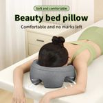 Memory Foam Face Down Pillow Home Massage Headrest Comfort Sleeping Bedding Cozy