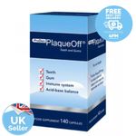 Dental PlaqueOff Tablets - 140 -for Humans Removes Plaque Tartar and Bad Breath 