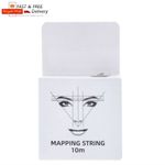 White Microblading 10m Pre-Inked Mapping String Thread Eyebrow Marker SPMU Henna