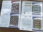 4 Cozy Quilt Designs Printed Quilt Patterns 