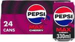 Max Cherry Cola | 330Ml Can | 24 Pack