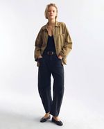 Nili Lotan Shon Pant Women’s Size 4 Black Carbon Solid Pants with Pockets