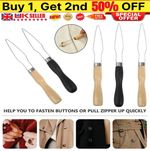 Button Hook, Dressing Aid Assist Tool with Zipper Pull Helper for Arthritis,