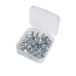 Wader Boot Studs,Screw-In Wader Studs 30 Pack Fishing Wading Zinc-Plated Studs