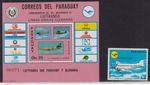 Paraguay 1974/6, 2 different sought after mint blocks (bl. 217, 274) "MUESTRA"