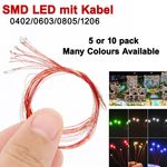 Miniature Micro LEDs Light wired SMD  Model Diarama Railways 0402,0603,0805,1206